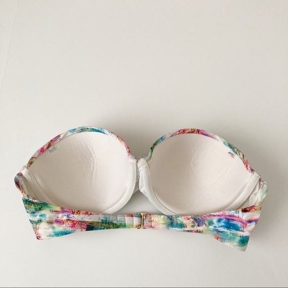 Xhiliration Bandeu Bikini Top | Size XL - Picture 2 of 5